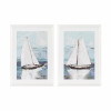 Framed Sail Boat Print (Set of 2)
