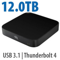 OWC INC OWCT4MS9H08N04 12.0TB (8.0TB HDD + 4.0TB NVME) OWC MINISTACK STX STACKABLE STORAGE AND THUNDERB