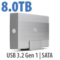 OWC INC OWCME3NH7T08 8.0TB OWC MERCURY ELITE PRO EXT STOR SOLUTION W/ USB 3.2 5GB/S