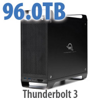 OWC INC OWCTB3F80D096 96.0TB (8X12.0TB HDD) THUNDERBAY FLEX 8 THUNDERBOLT 3 STORAGE SOLUTION