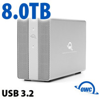 OWC INC OWCMEDCH7S08 8.0TB OWC MERCURY ELITE PRO DUAL SSD RAID STORAGE SOLUTION WITH USB 3.2 (10GB/S)