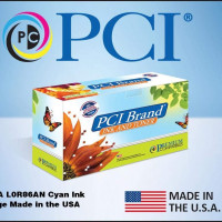 PcI L0R86AN-PCI PCI BRAND ECO-FRIENDLY REMAN HP 972A L0R86AN CYAN INK CARTRIDGE 3K PG YLD FOR HP
