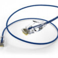 UNC Group CS6-30F-BLU 30FT CAT6 CLEARFIT SLIM PATCH CABLE BLUE
