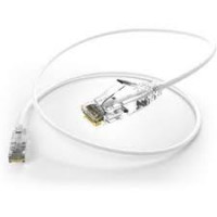 UNC Group CS6A-14F-WHT CLEARFIT SLIM 28AWG CAT6A WHITE 14FT