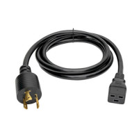 UNC Group PWCD-L620PC19-20A-10F-BLK POWER CORD L6-20P - C19 20AMP BLACK 10FT