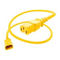 UNC Group PWCD-C14C15-15A-3.5F-YLW POWER CORD C14 TO C15 15AMP YELLOW 3.5FT