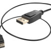 UNC Group DP-10F-MM-V1.4 10 FOOT HIGH DEFINITION AUDIO AND VIDEO DISPLAYPORT CABLE WITH LATCHES, 10FT DIS