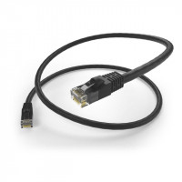 UNC Group PC6-6IN-BLK CAT6 PATCH CABLE NON BOOTED BLACK 6 INCH