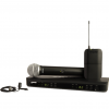 Shure BLX1288/CVL-H10 BLX COMBO WIRELESS SYSTEM, INCLUDES PG58 HANDHELD TRANSMITTER (DYNAMIC, CARDIOID