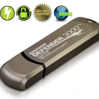 Kanguru KDF3000-1T 1TB KANGURU DEFENDER 3000 FIPS 140-2 ENCRYPTED FLASH DRIVE