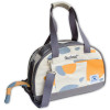 Touchcat Tote-Tails Designer Airline Approved Collapsible Cat Carrier - White - One Size