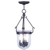 Livex 3 Light Pendant in Bronze