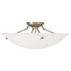 Livex 51008-71 Serafina 8 Light Chandelier in Hand Applied Venetian Golden Bronze