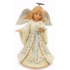 Enesco Woodland Angel with Bird Jim Shore & Heartwood Creek Figurine - Dec