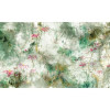 RoomMates Jungle Lily Mural Peel & Stick Wallpaper, Green