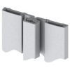Hager Hinge 83 in. Full Surface Heavy Duty UL Bi-Fold Door Roton Hinge Clear Anodized Aluminum