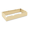 Tennsco Three Wide Closed Locker Base 36w x 18d x 6h Sand