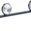 CARR Deluxe Light Bar Black Powder Coat