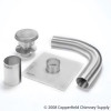 Selkirk Corporation 1730035 3 Inch X 35 Selkirk Gas Relining Flexi-liner Kit Aluminum