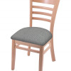 Holland Bar Stool 18 in. 3140 Series Chair Natural Finish with Graph Alpine Seat