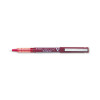 Pilot Precise V7 Stick Roller Ball Pen Red Barrel-Ink Medium Point 0.35 mm Pack of 12