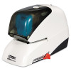 Esselte Pendaflex 5050 Heavy-Duty Flat Clinch Electric Stapler 50-Sheet Capacity Blue/White