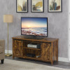 Convenience Concepts Blake Barn Door TV Stand Barnwood