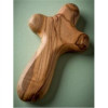 Earthwood Olive Wood Cross - Small Holding - 3.5 in.