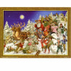 mer Advent - Santa and Sleigh