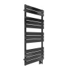 Paris Mirror Minos Wall Mounted Electric Towel Warmer Black