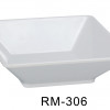 Yanco Rome Square Deep Plate White - 14 oz - Pack of 48