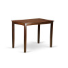 East West Furniture Yarmouth Counter Height Table Finished in Mahogany