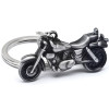 Krator New 3D Motorcycle Cruiser Bike Keychain Motor Keyring Nickel & Gunmetal