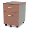 Linea Italia Trento Line Mobile Pedestal File Cherry - 16.5 x 19.75 x 23.62 in.