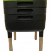 Worm Farm with Wood Legs - 3 Trays
