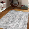 Glitzy Rugs 9 x 12 ft. Machine Woven Crossweave Polyester Oriental Rectangle Area Rug Brown