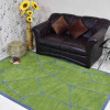 Glitzy Rugs 8 x 10 ft. Contemporary Green Blue Hand Tufted Wool Area Rug