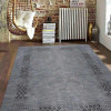 Glitzy Rugs 9 x 12 ft. Hand Knotted Gabbeh Wool Contemporary Rectangle Area Rug Light Blue