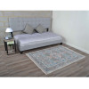 Glitzy Rugs 6 x 9 ft. Machine Woven Crossweave Polyester Oriental Rectangle Area Rug Multi Color
