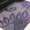 Glitzy Rugs 8 x 10 ft. Hand Tufted Wool Contemporary Rectangle Area Rug Blue