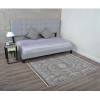 Glitzy Rugs 6 x 9 ft. Machine Woven Crossweave Polyester Oriental Rectangle Area Rug Multi Color