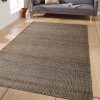 Glitzy Rugs 6 x 9 ft. Hand Woven Jute Eco-Friendly Solid Rectangle Area Rug Natural