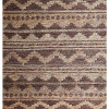 Glitzy Rugs 6 x 9 ft. Sumak Jute with Eco-friendly Hand Knotted Rug Brown Beige