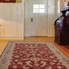 Glitzy Rugs 9 x 12 ft. Hand Tufted Wool Oriental Rectangle Area Rug, Red & Gold