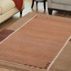 Glitzy Rugs 5 ft. 7 in. x 7 ft. 10 in. Hand Knotted Tibbati Wool Contemporary Rectangle Area Rug Choco