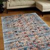 Glitzy Rugs 10 x 13 ft. Machine Woven Heatset Polypropylene Oriental Rectangle Area Rug Ivory