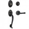 Rockwell Winslow Handle Set with Bourne Lever Oil Rubbed Bronze