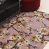 Glitzy Rugs 9 x 12 ft. Hand Tufted Wool Floral Rectangle Area Rug Beige