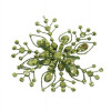 Distinctive Designs 6 in. Hanging Jewel Snowflake, Green - Pack of 24
