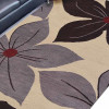 Glitzy Rugs Hand Tufted Wool 6 x 9 ft. Rectangle Area Rug Floral - Cream